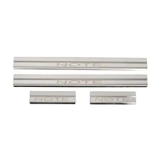 Dorpellijst set (4 stuks, RVS) foto 1