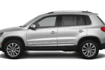 Volkswagen Tiguan 2007–2016 Deurlijsten (4-delig, RVS) foto 1