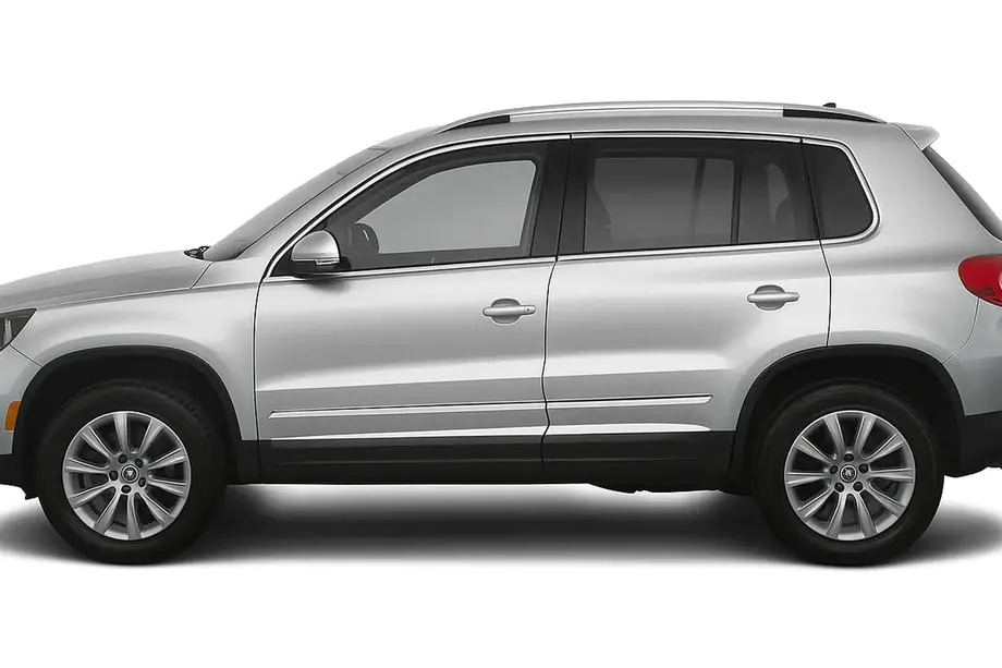 Volkswagen Tiguan 2007–2016 Deurlijsten (4-delig, RVS) Image