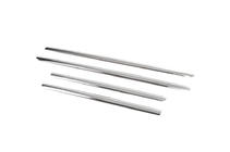 Renault Clio II 1998–2005 Buitenste raamomlijsting (HB, 4 stuks, RVS) foto 4