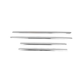 Buitenste raamomlijsting (HB, 4 stuks, RVS) Renault Clio II 1998–2005 foto 3