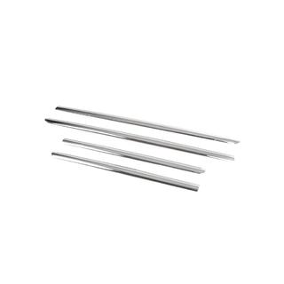 Buitenste raamomlijsting (HB, 4 stuks, RVS) Renault Clio II 1998–2005 foto 4