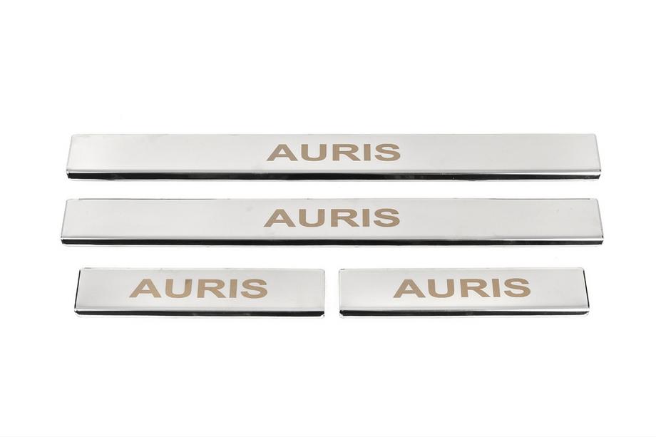 Toyota Auris 2012–2018 Dorpellijst set (4 stuks, RVS) Foto 1