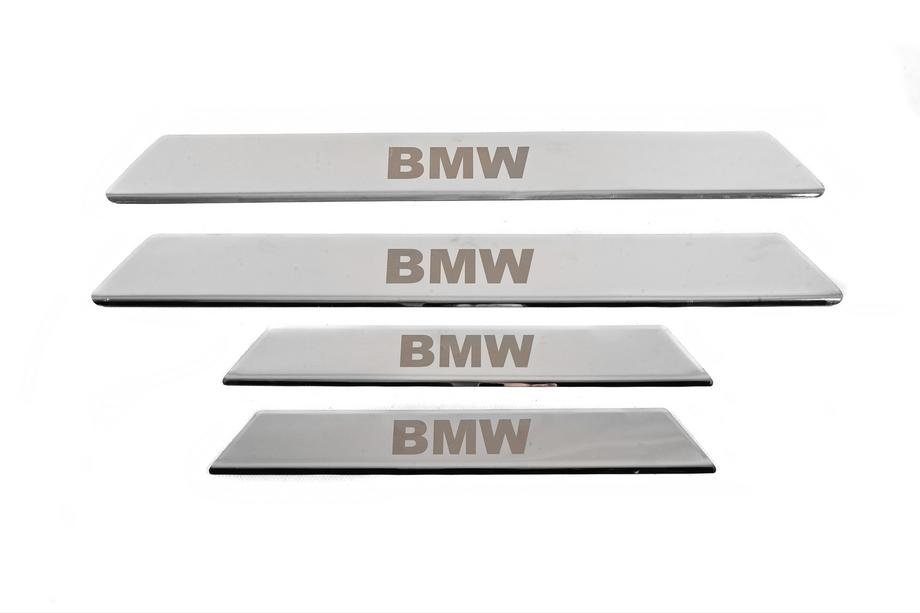 BMW 5 Serie E39 1996–2003 Chroom instaplijsten V-2 (4 stuks, Carmos) Image