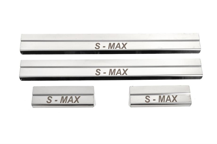 Ford S-Max 2007–2014 RVS instaplijsten (4 stuks) Image