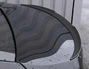 Universele rubberen spoiler Carmos (120 cm, zwart) foto 3