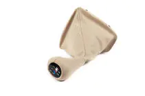 BMW 3-serie E90/E91 2005–2011 Pookknop en pookhoes 25118037308 beige (6-versnellingen) foto 4