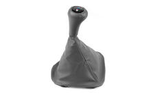 BMW 5 Serie E39 1996–2003 Schakelpookhoes + pookknop OEM (grijs) foto 1