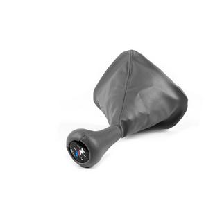 Schakelpookhoes + pookknop OEM (grijs) BMW 5 Serie E39 1996–2003 foto 4