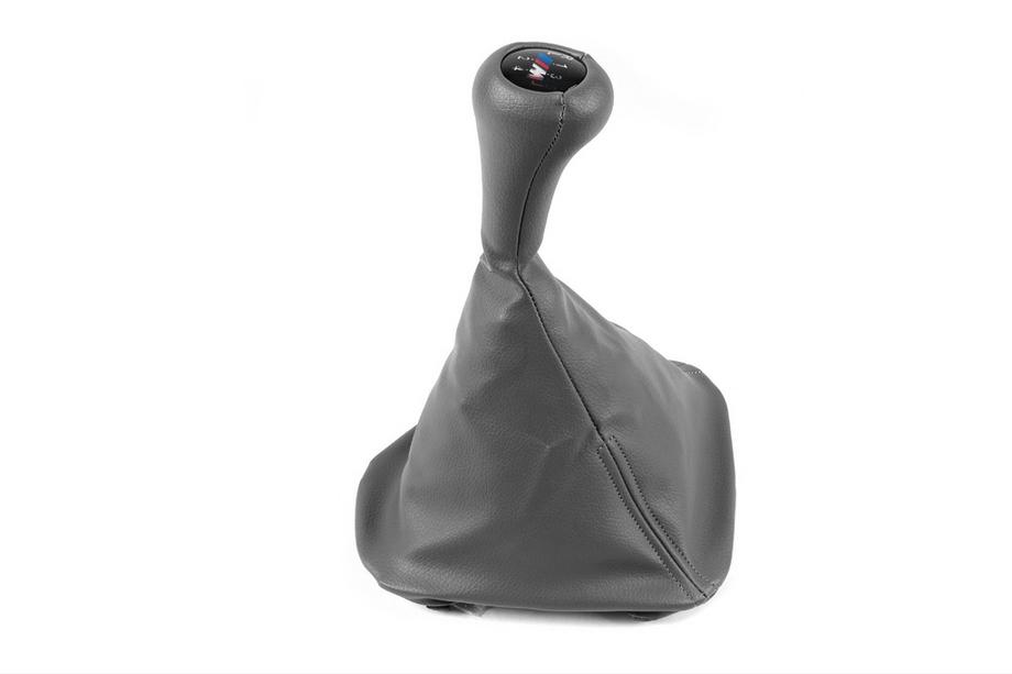 BMW 5 Serie E39 1996–2003 Schakelpookhoes + pookknop OEM (grijs) Image