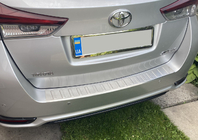 Toyota Auris 2012–2018 RVS achterbumperbeschermer Carmos (SW) foto 5