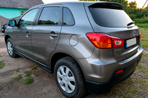 Mitsubishi ASX 2010–2023 Achterbumper beschermlijst Carmos (2010-2019, RVS) foto 3