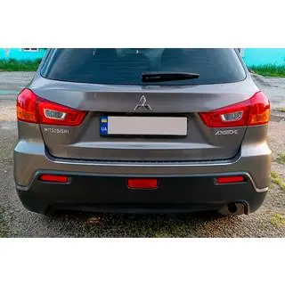 Achterbumper beschermlijst Carmos (2010-2019, RVS)