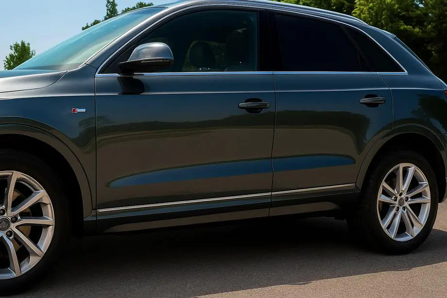 Audi Q3 2011–2019 Deurlijsten (4-delig, RVS) Image