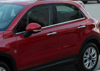 Fiat 500X 2014–2024 RVS raamomlijsting (4 stuks) foto 1