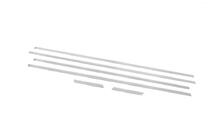 Fiat Punto Grande/EVO 2006–2018 Carmos raamlijsten (6 stuks, RVS) foto 3