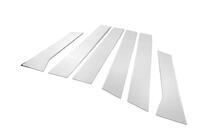 Opel Astra J 2009–2015 Chroom deurstijl covers (HB/SD) (6 stuks, RVS) foto 3