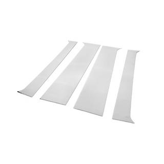 RVS deurstijlbekleding (4 stuks) foto 3