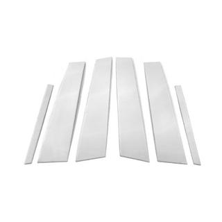 RVS deursstijl sierlijsten (6-delig) Mercedes C-klasse W204 2007–2015 foto 2