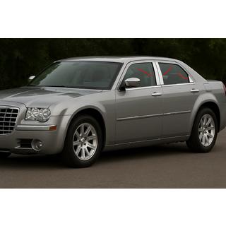 RVS deursstijl sierlijsten (6-delig) Chrysler C300 2004–2011 foto 1