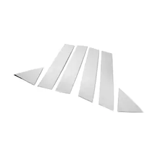 RVS deursstijl sierlijsten (6-delig) Chrysler C300 2004–2011 foto 3