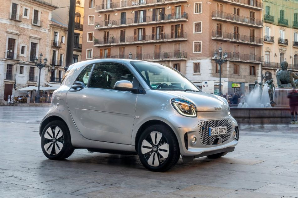 Smart EQ fortwo: stijlvolle stadsauto op stroom