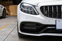 Mercedes C-klasse W205 2014–2021 Bodykit met diffuser (AMG C63-designs 2018-2021) foto 2