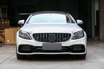 Mercedes C-klasse W205 2014–2021 Bodykit met diffuser (AMG C63-designs 2018-2021) foto 5