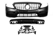 Mercedes C-klasse W205 2014–2021 Bodykit met diffuser (AMG C63-designs 2018-2021) foto 7