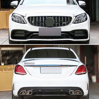 Bodykit met diffuser (AMG C63-designs 2018-2021) foto 3