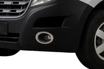 Nissan NV400 2010–2024 Chroom sierlijsten voor mistlampen Carmos (2 stuks, RVS) foto 1