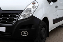 Nissan NV400 2010–2024 Chroom sierlijsten voor mistlampen Carmos (2 stuks, RVS) foto 3