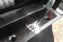 Toyota Land Cruiser 200 2007–2021 Set bagageruimte-inserts (RVS) foto 9