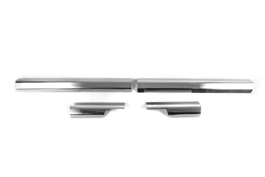 Volkswagen Golf 7/E-Golf 2012–2020 Carmos RVS interieur instaplijsten (set van 4) Foto 1