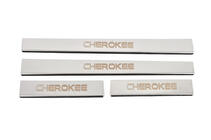 Jeep Grand Cherokee WK 2004–2010 Instaplijsten Carmos V-2 (4 stuks, RVS) foto 1