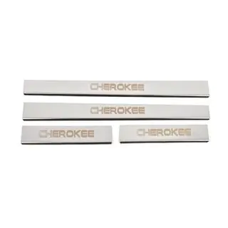 Instaplijsten Carmos V-2 (4 stuks, RVS) foto 1