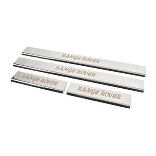 Dorpellijsten (Carmos, 4 stuks, RVS) Range Rover III L322 2002–2012 foto 2