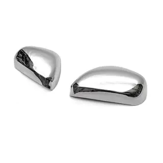 Spiegelkappen (2 stuks, RVS) Carmos Alfa Romeo 159 2005–2011 foto 3