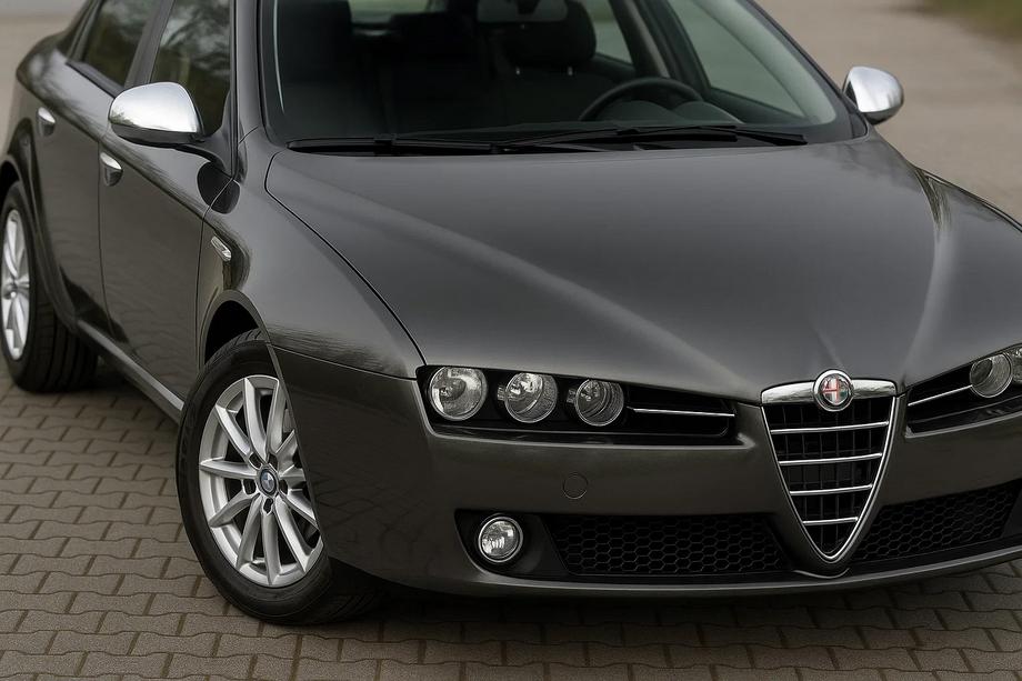 Alfa Romeo 159 2005–2011 Spiegelkappen (2 stuks, RVS) Carmos Image