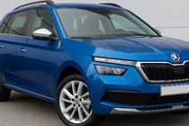Skoda Kamiq 2019– Spiegelkappen (2 stuks, RVS) Carmos foto 3