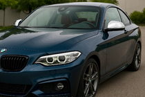 BMW 2-serie F22/F23 2014–2021 Spiegelkappen (2 stuks, RVS) Carmos foto 3