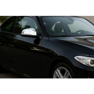 Spiegelkappen (2 stuks, RVS) Carmos BMW 2-serie F22/F23 2014–2021 foto 1