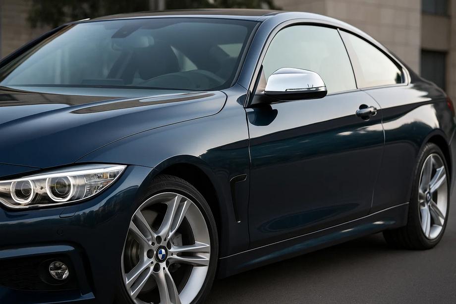 BMW 4 Serie F32/F33/F36 2012–2020 Spiegelkappen (2 stuks, RVS) Carmos Foto 3