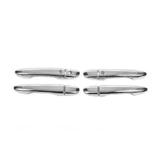 Deurgreep covers (set 4 stuks, RVS) foto 2