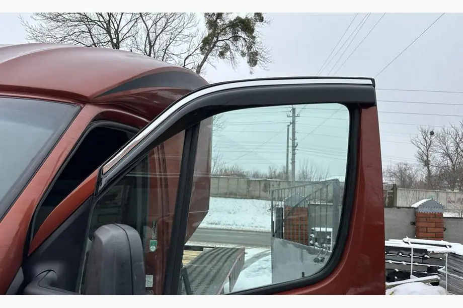 Mercedes Sprinter W906 2006–2018 Raamwindschermen (2 stuks, EuroCap, Chrome) Image