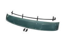 Volkswagen Crafter 2006–2016 Zonnevizier voor voorruit met frame (halftransparant zwart hoogglans, 5 mm) foto 2