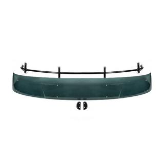 Zonnevizier voor voorruit met frame (halftransparant zwart hoogglans, 5 mm) Mercedes Sprinter W906 2006–2018 foto 1