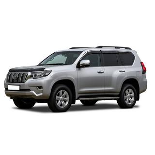 Raamwindschermen met chromen sierlijst Niken Luxury (6 stuks) Toyota Land Cruiser Prado 150 2009–2023 foto 1
