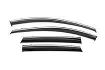 Volkswagen ID.4 2020– Windschermen met chromen sierlijst Niken Luxury (4 stuks) foto 2