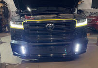 Toyota Land Cruiser 300 2021– WALD bodykit (voor Prestige) foto 4